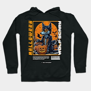 Halloween Wolf Scary Hoodie